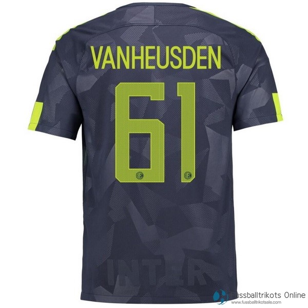 Inter Milan Trikot Ausweich Vanheusden 2017-18 Fussballtrikots Günstig